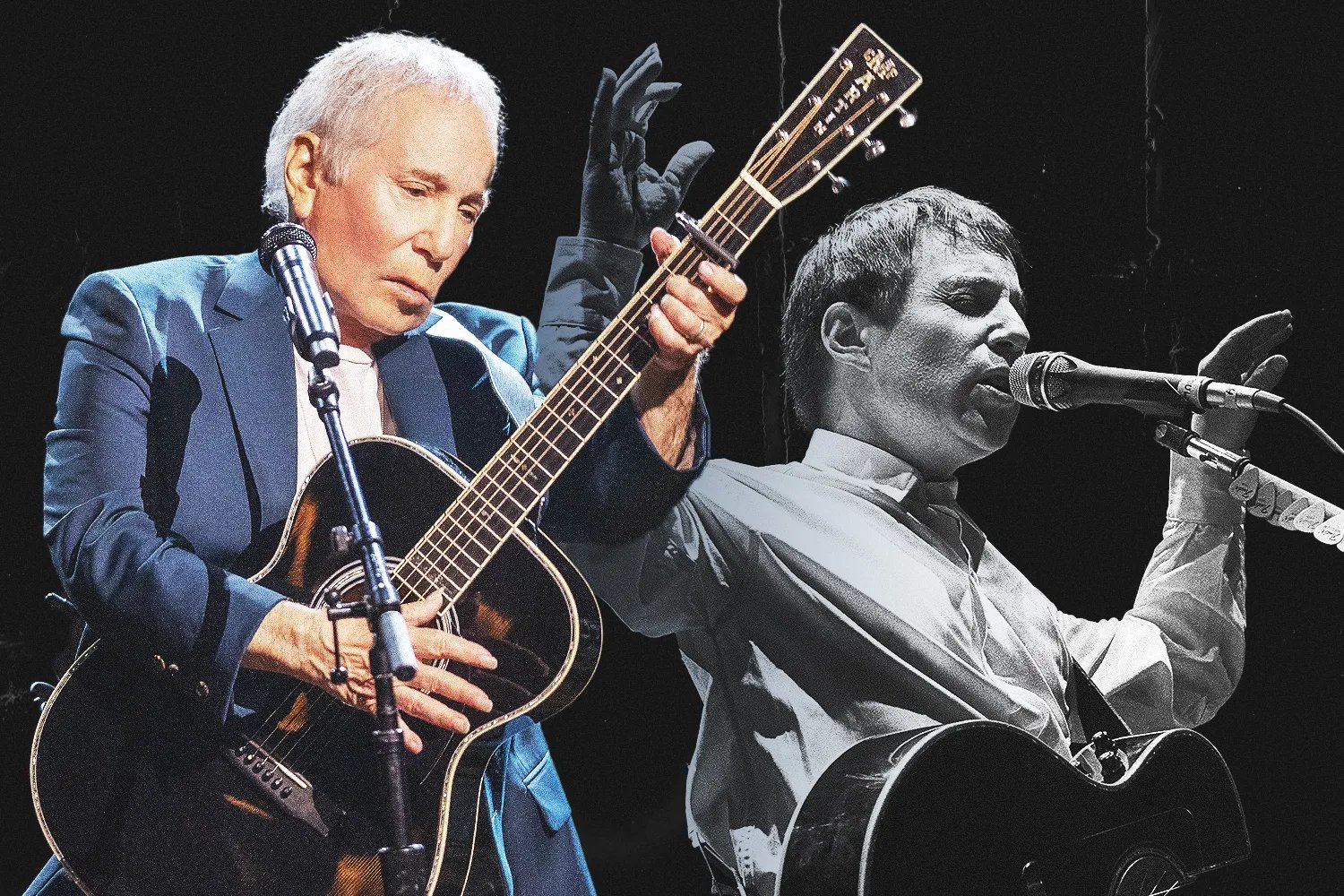 Paul Simon performing